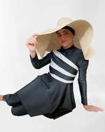 Load image into Gallery viewer, Coqui™ Classic Burkini With Cap
